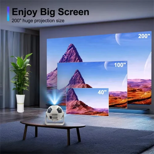 BL361 Portable Football Shaped Smart Mini Projector