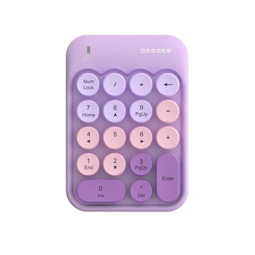 GEEZER Z5 2.4 Wireless Numeric Keypad Small Cute and Colourful