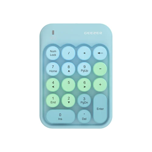 GEEZER Z5 2.4 Wireless Numeric Keypad Small Cute and Colourful