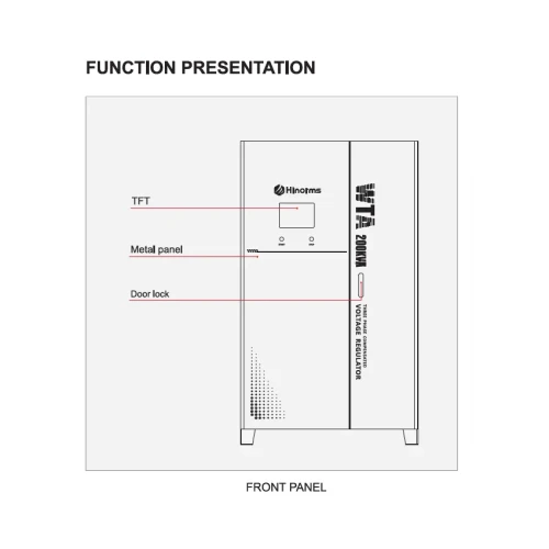 Hinorms TWA  50KVA - 250KVA Three Phase Automatic Voltage Regulators