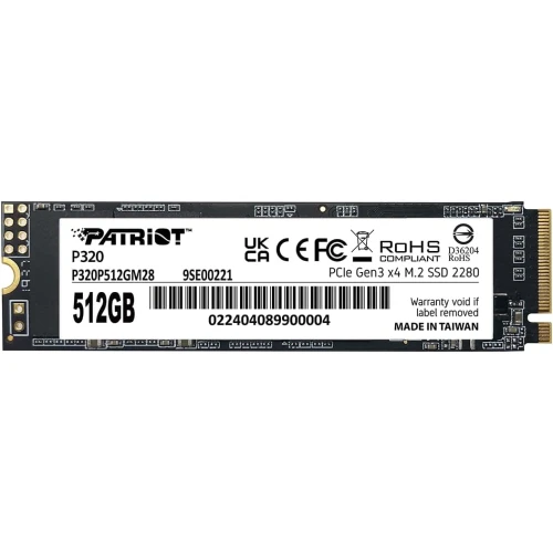 P320 512GB M.2 2280 PCIe Gen3 x4 SSD