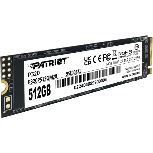 P320 512GB M.2 2280 PCIe Gen3 x4 SSD