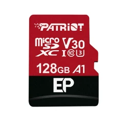 Patriot EP Series 128GB A1 microSD Memory Card