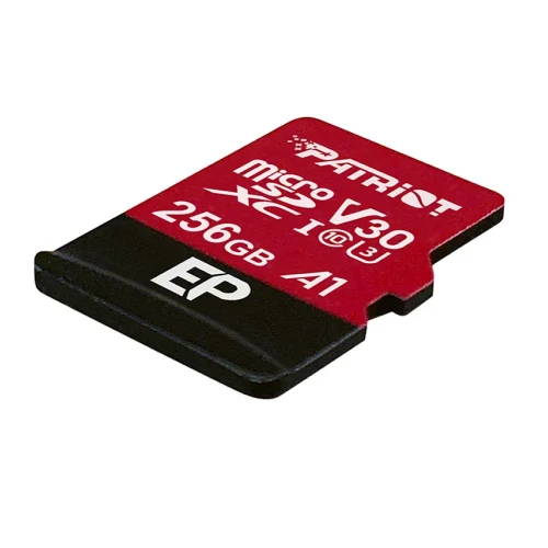 Patriot EP Series 256GB A1 microSD Memory Card