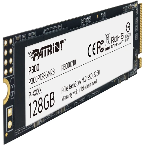 Patriot P300 128GB M.2 2280 PCIe Gen3 SSD
