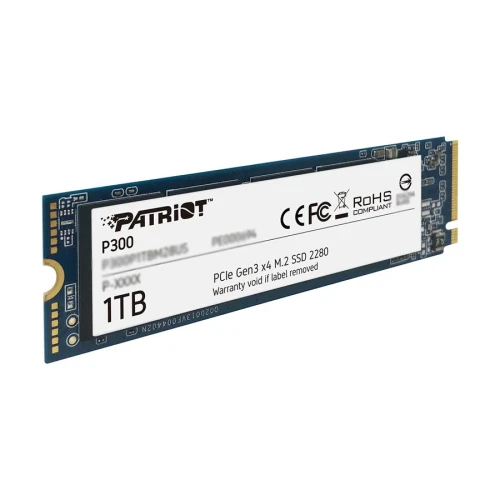 Patriot P300 1TB M.2 2280 PCIe Gen3 x4 NVMe SSD